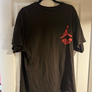 Nike Air Men's Dark Brown T-Shirt Travis Scott Jordan